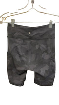 Lululemon Women's Fast and Free High-Rise Shorts - Grey Camo - Size 4