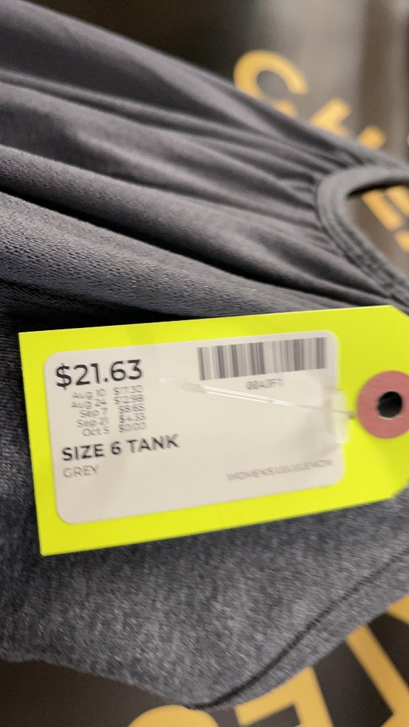 Lululemon Women's Grey Athletic Tank Top Size 6