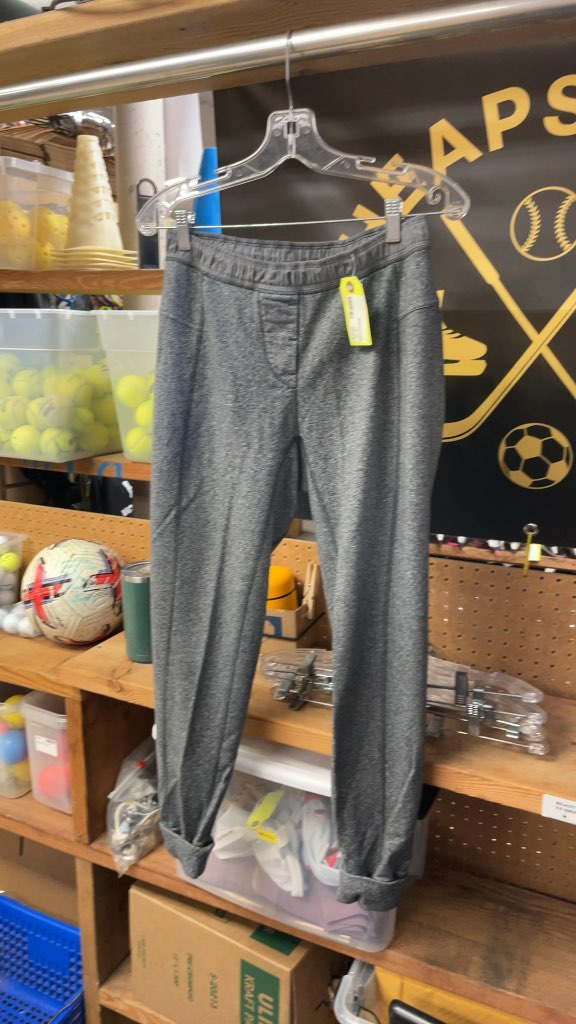 Lululemon Women's Grey Joggers - Size 8