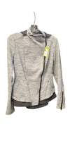 Lululemon Women's Grey Pleated Back Hooded Jacket