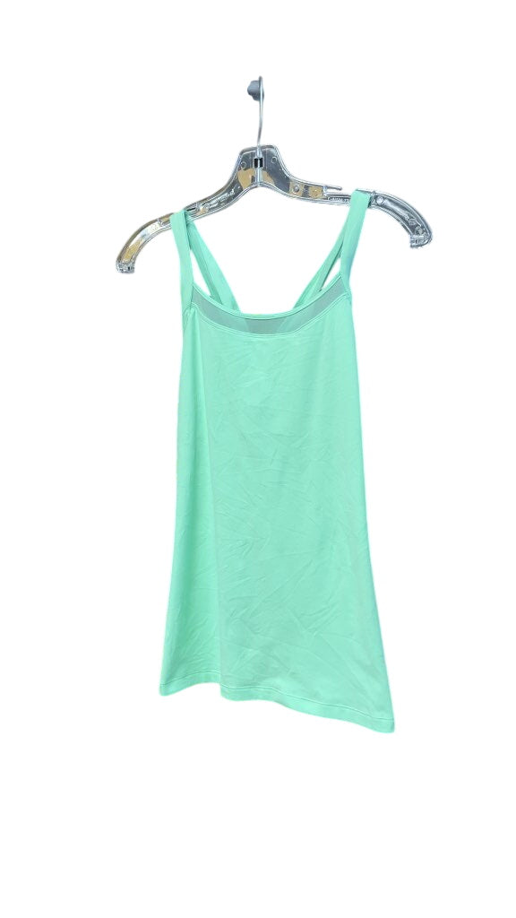 Lululemon Women's Mint Green Tank Top - Size 4