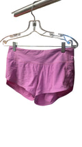 Lululemon Women's Pink Athletic Shorts - Size 4