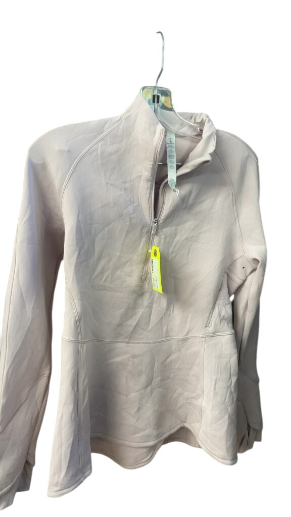 Lululemon Women's Pink Half-Zip Jacket size 8