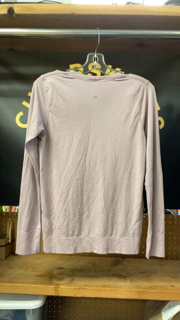 Lululemon Women's Pink Long Sleeve Athletic Top