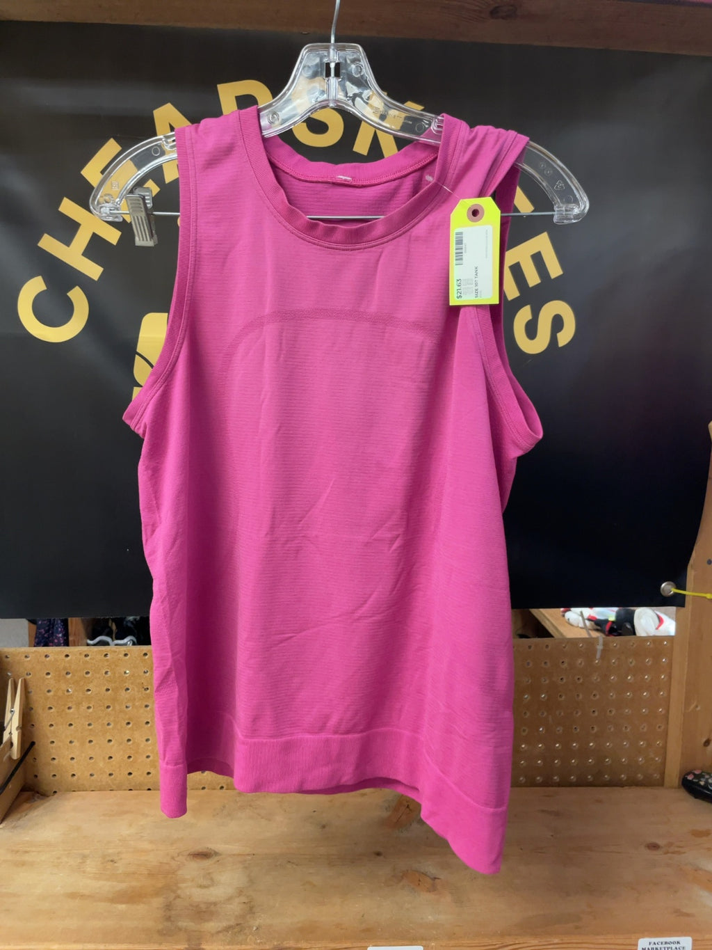 Lululemon Women's Pink Swiftly Tech Tank Top