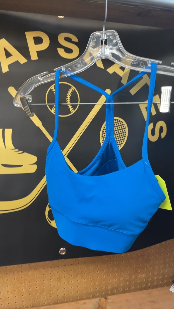 Lululemon Women's Racerback Sports Bra - Blue - Size 6