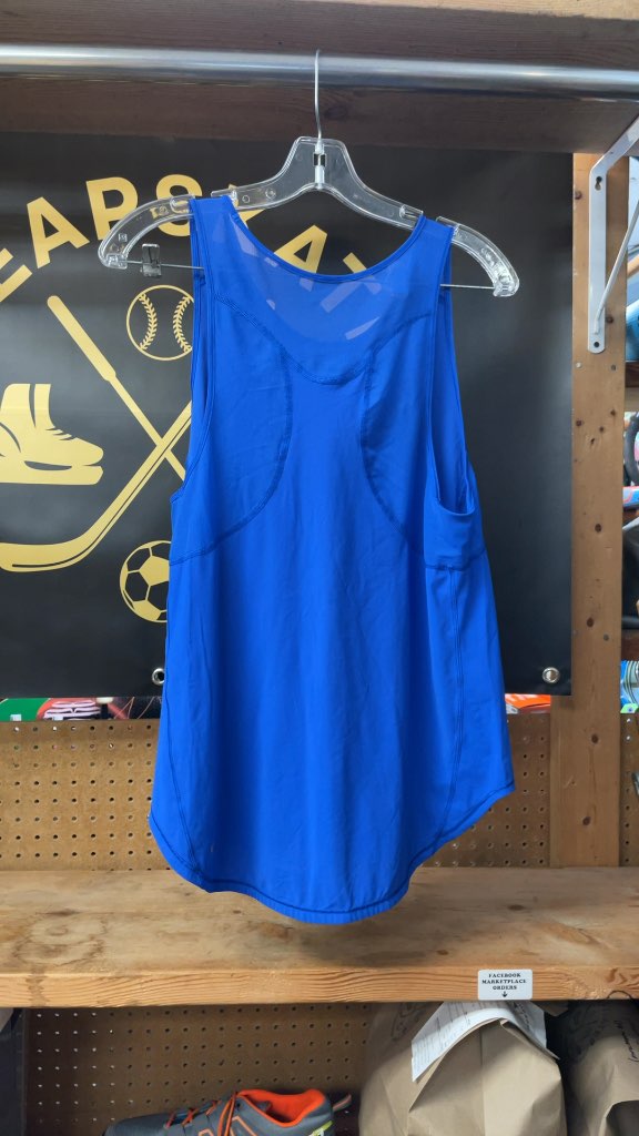 Lululemon Women's Sculpt Tank Top - Blue - Size 12