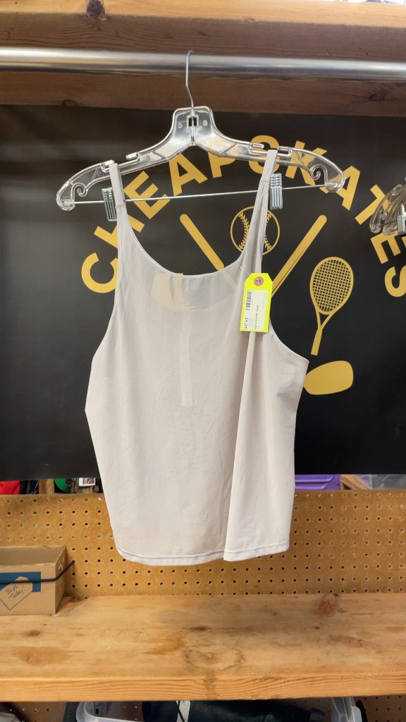 Lululemon Women's Sheer Tank Top - Pink - Size 4
