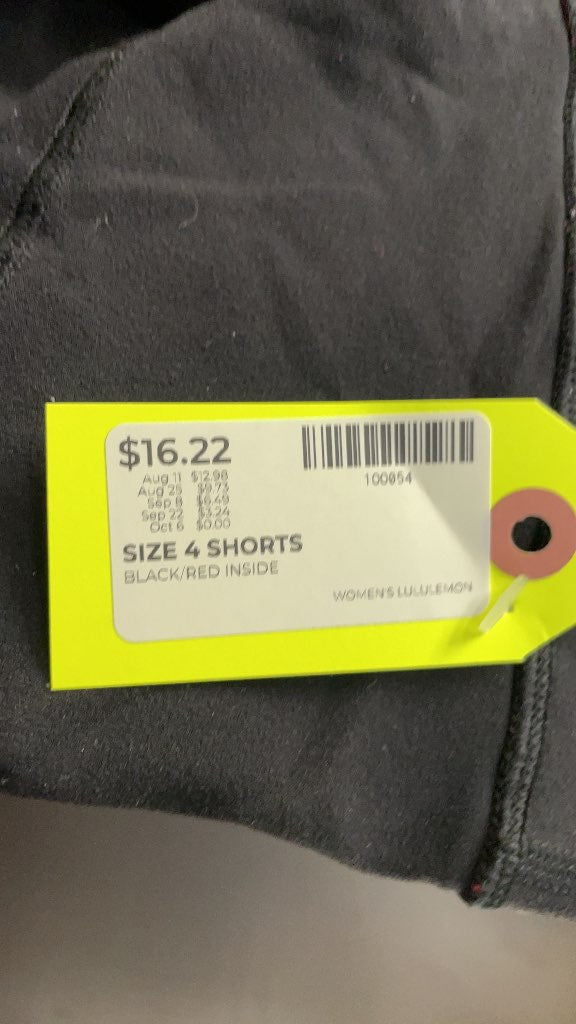 Lululemon Women's Size 4 Athletic Shorts