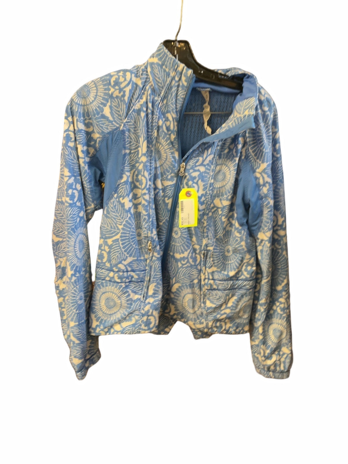 Lululemon Women's Size 4 Blue Patterned Athletic Jacket