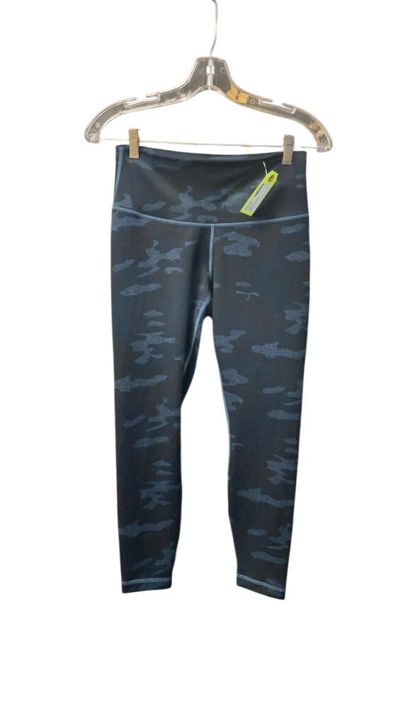 Lululemon Women's Size 8 Camo Leggings - Blue/Black