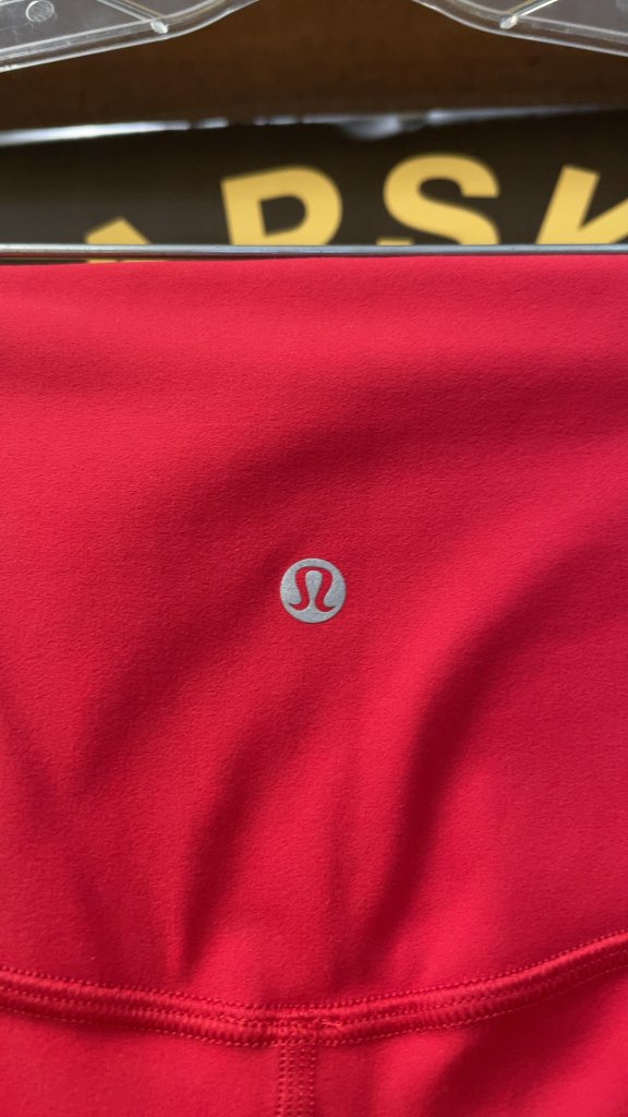 Lululemon Women's Size 8 Red Leggings
