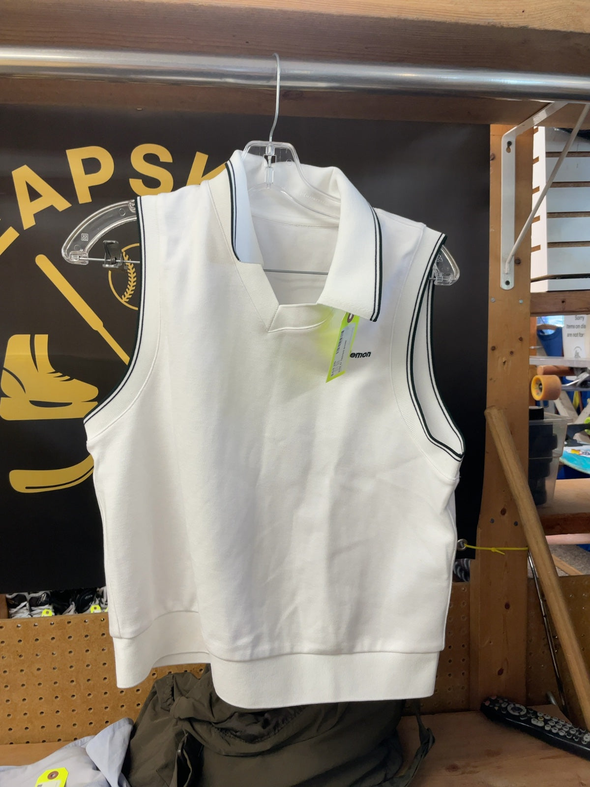 Lululemon Women's Sleeveless Tennis Polo Shirt