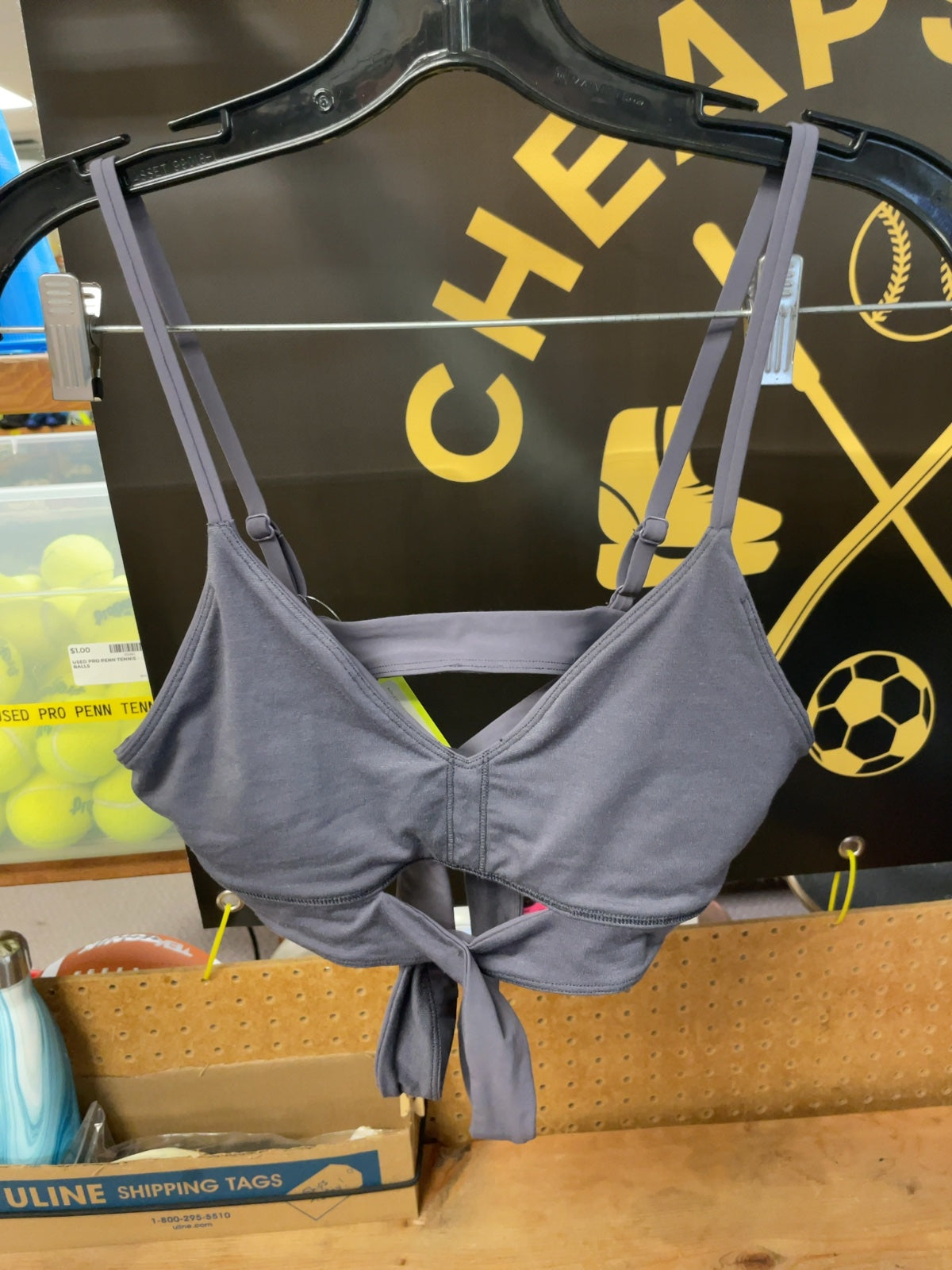 Lululemon Women's Sports Bra - Grey - Size 8