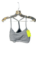 Lululemon Women's Sports Bra - Size 10 - Black/White Pattern