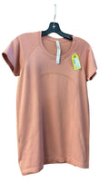 Lululemon Women's Swiftly Tech Short Sleeve T-Shirt - Size 12 - Orange