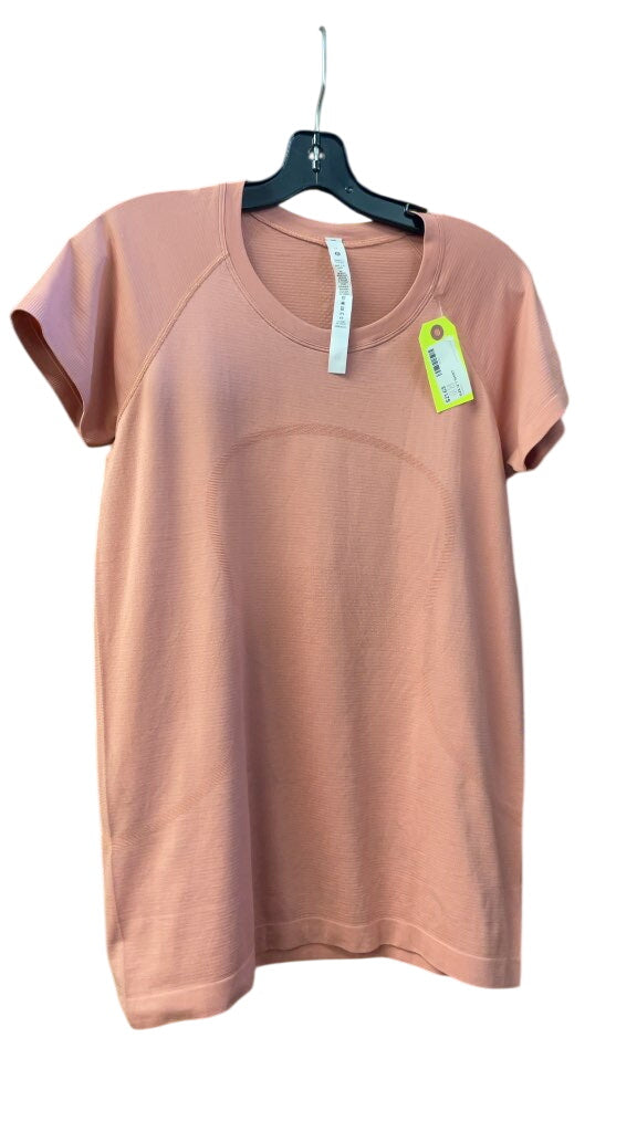 Lululemon Women's Swiftly Tech Short Sleeve T-Shirt - Size 12 - Orange
