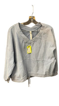 Lululemon Women's XS/S Blue V-Neck Drawstring Sweater