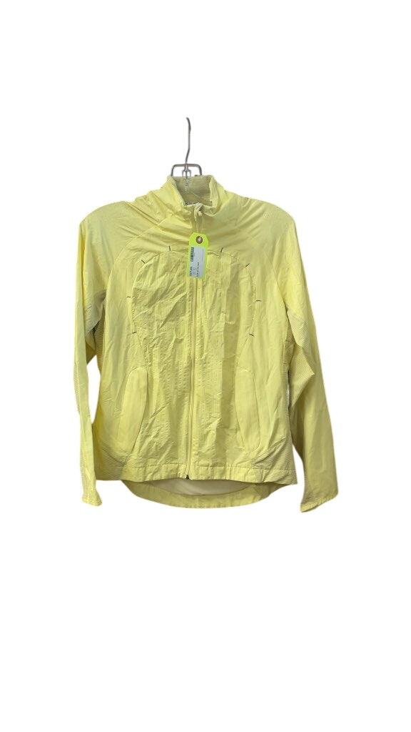 Lululemon Women's Yellow Lightweight Jacket - Size 4