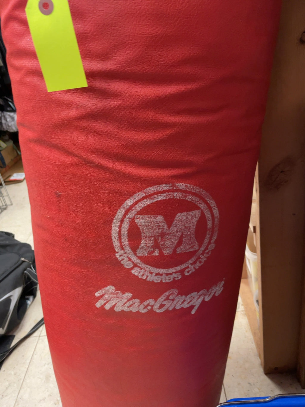 MacGregor Heavy Boxing Bag Red