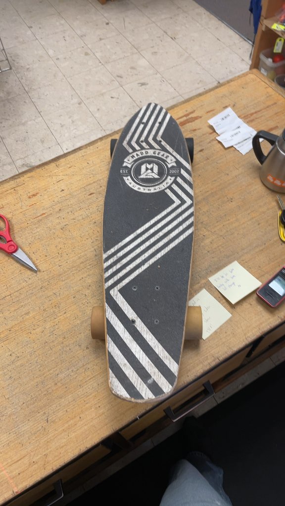 Madd Gear Australia Skateboard - Black