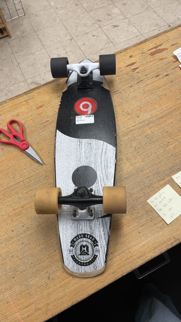 Madd Gear Australia Skateboard - Black