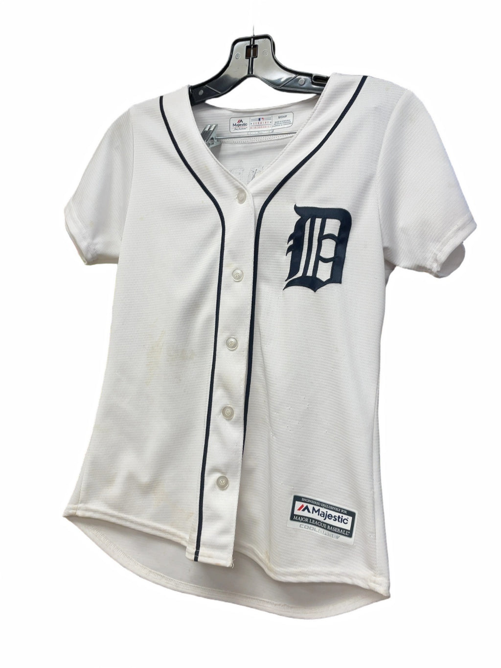 Majestic Detroit Tigers Miguel Cabrera #24 Jersey Size Small White