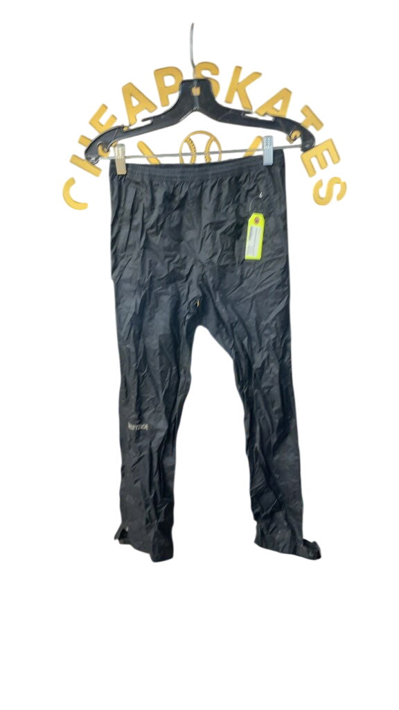 Marmot Ladies Size Large Black Rain Pants