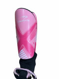 Matrix Junior Shin Guards Size M Pink