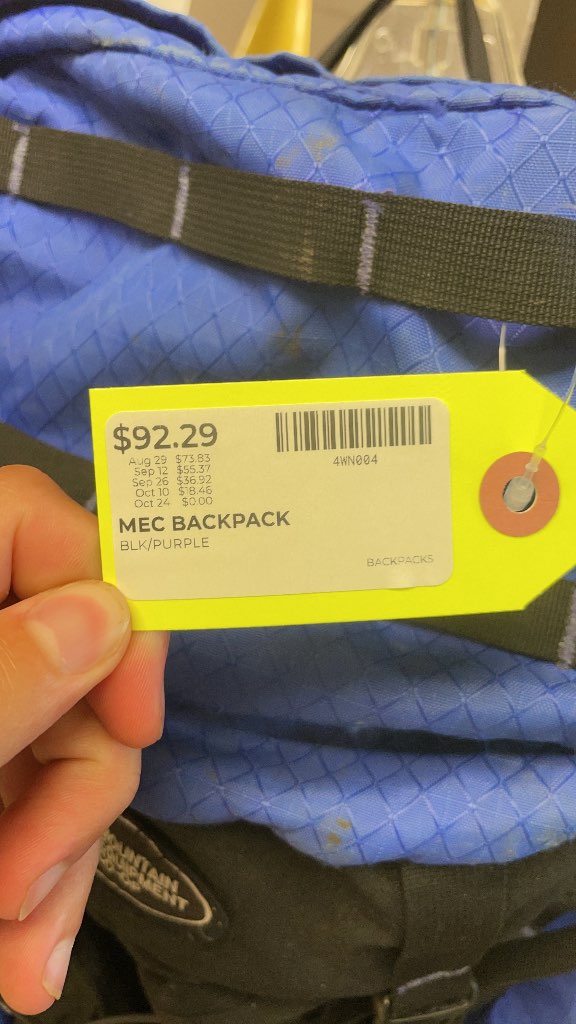 MEC Backpack