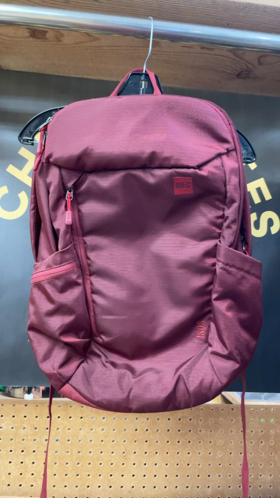 MEC Burgundy Backpack