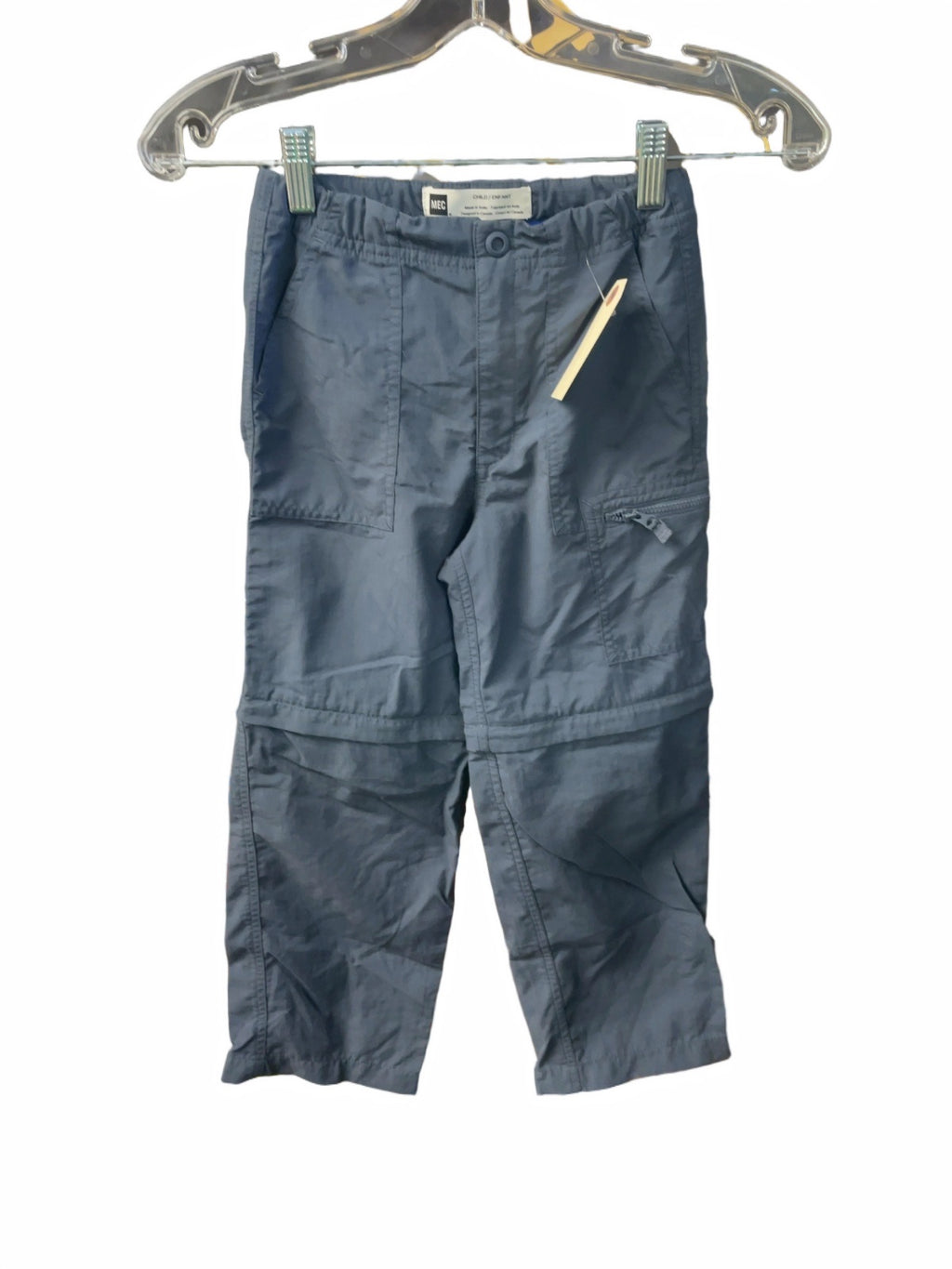 MEC Convertible Pants Size 7 Grey