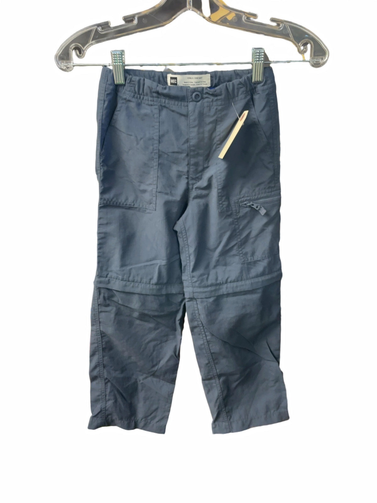 MEC Convertible Pants Size 7 Grey
