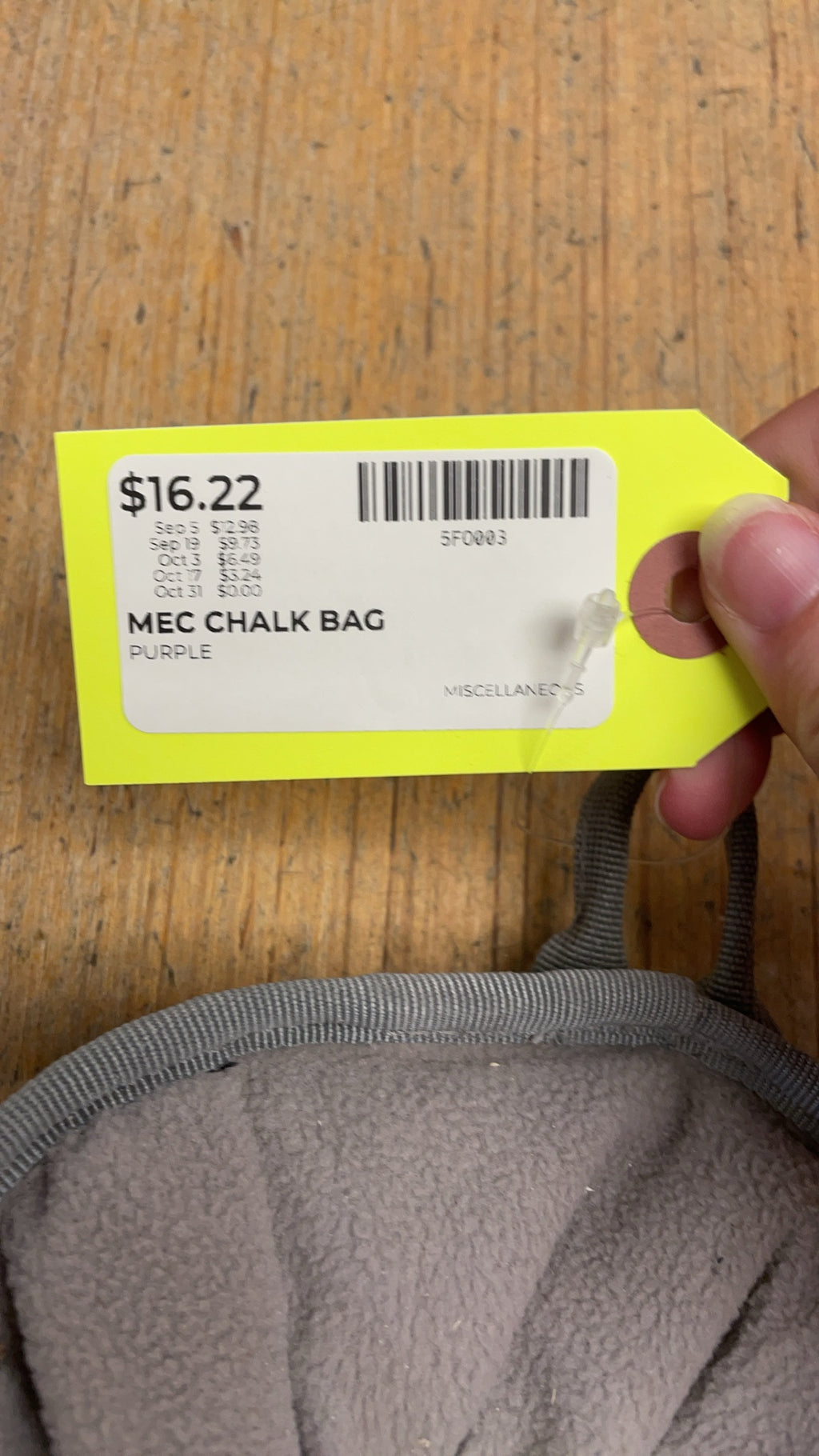 MEC Dreamcatcher Chalk Bag - Purple