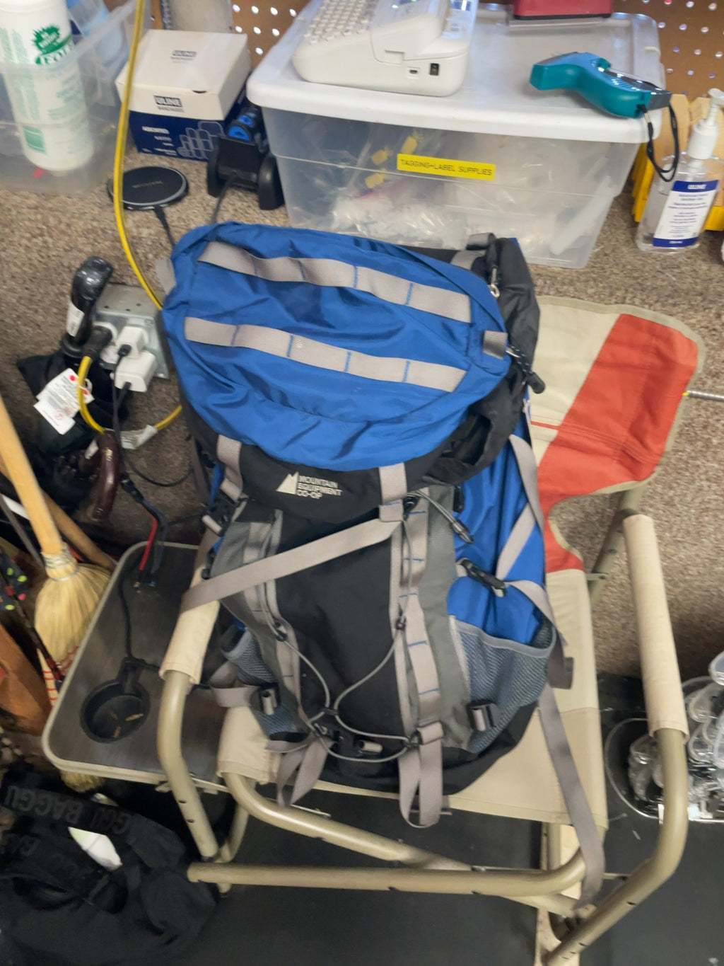 MEC Hiking Pack Blue/Black