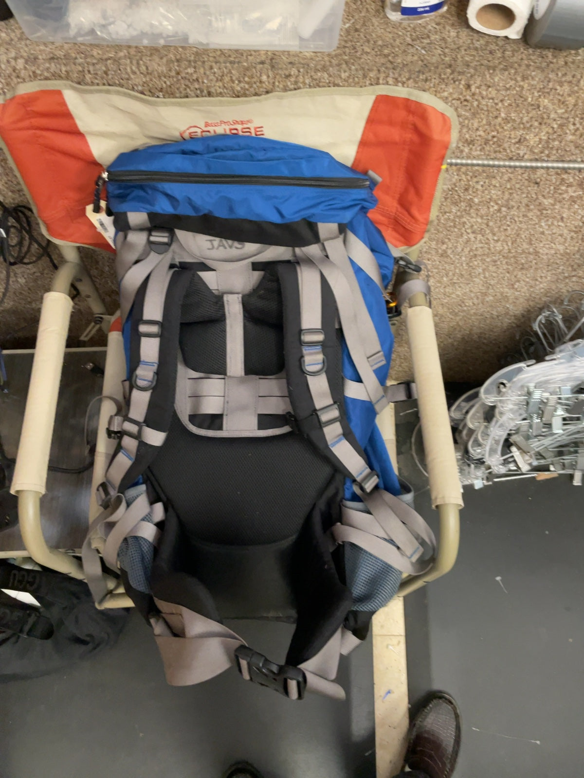 MEC Hiking Pack Blue/Black