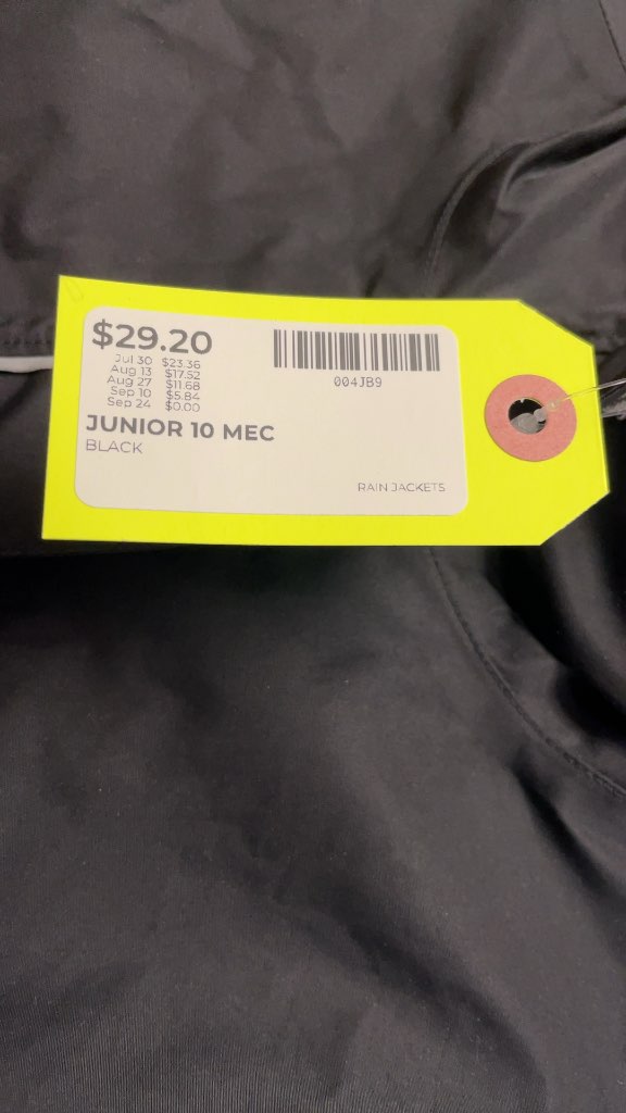 MEC Junior 10 Rain Jacket