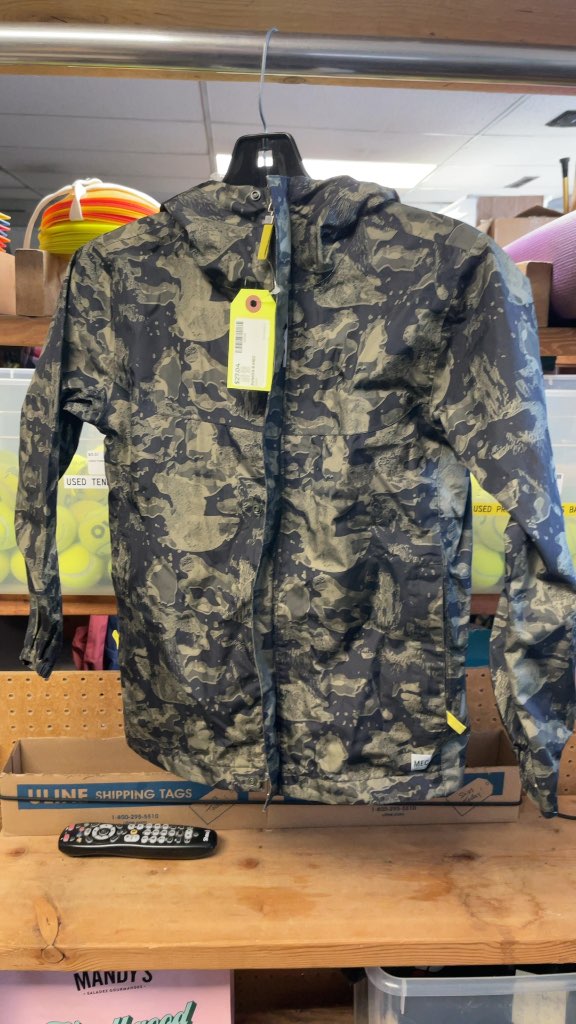 MEC Junior 8 Camo Rain Jacket