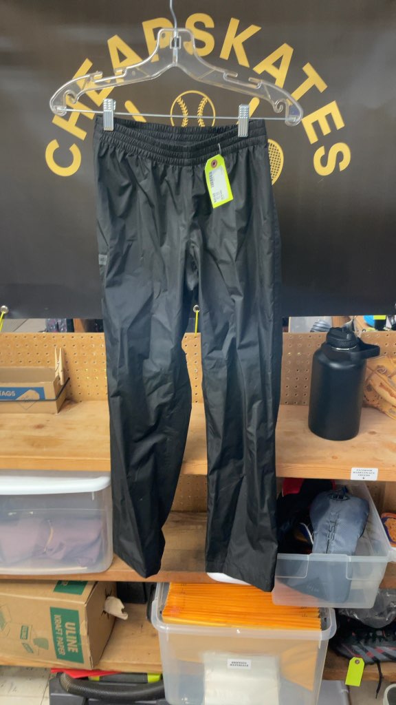MEC Junior Rain Pants - Black - Size 12