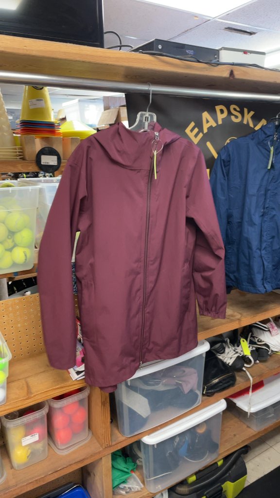 MEC Ladies Large Rain Jacket - Red