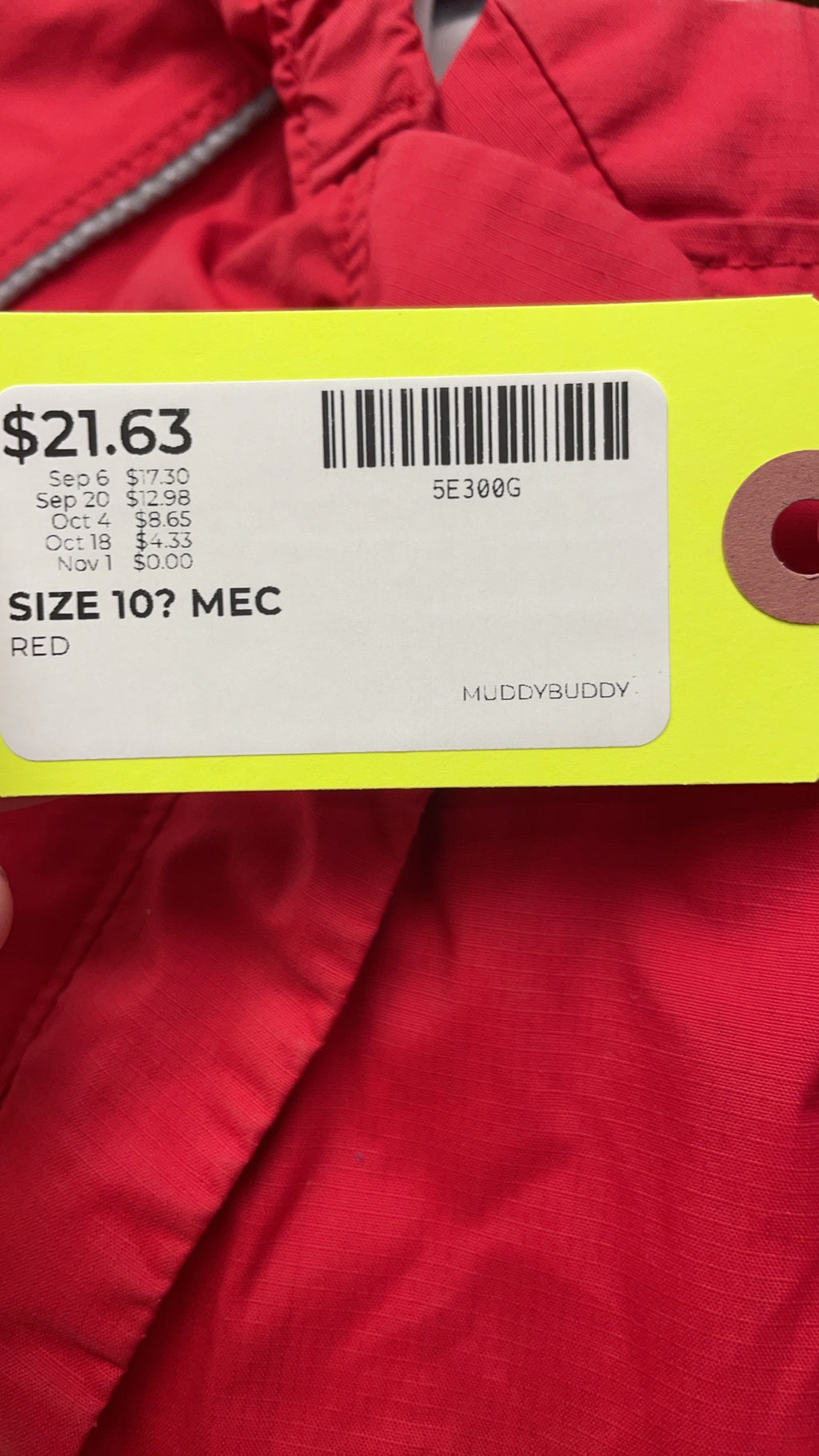 MEC Muddy Buddy Rain Suit