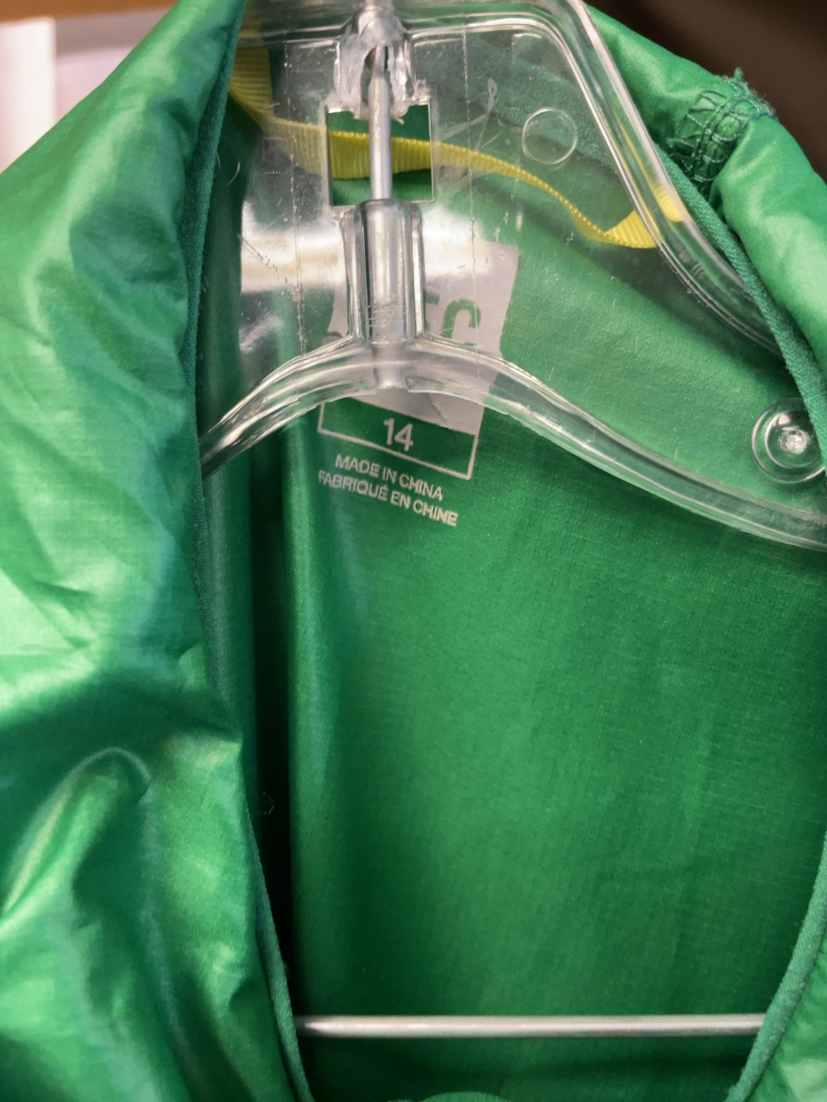 MEC Rain Jacket 14 Green