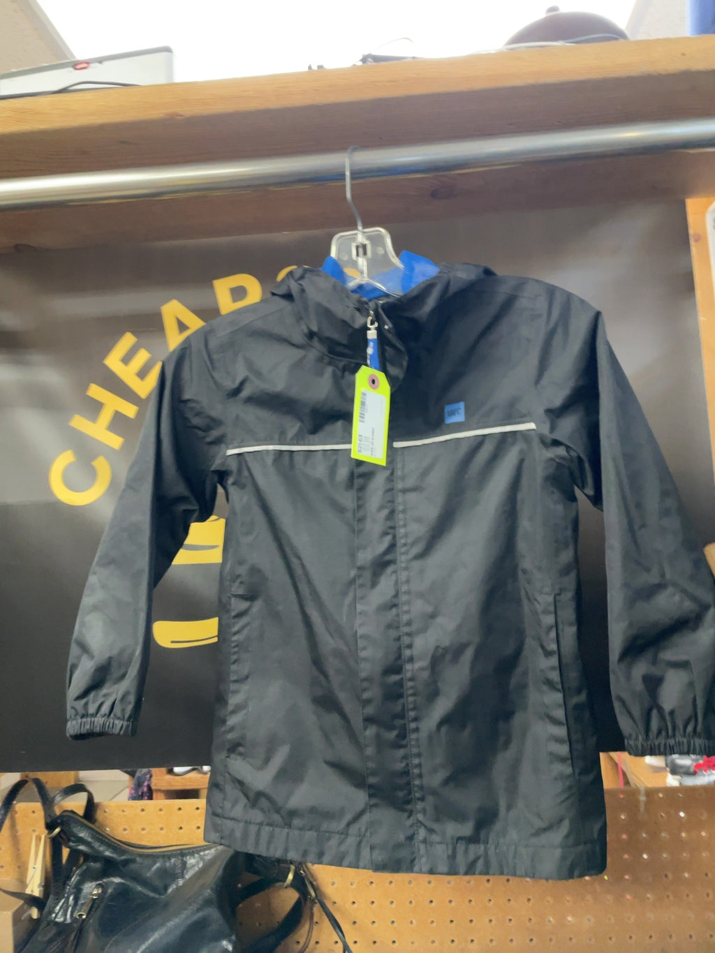 MEC Rain Jacket JR 6 Black