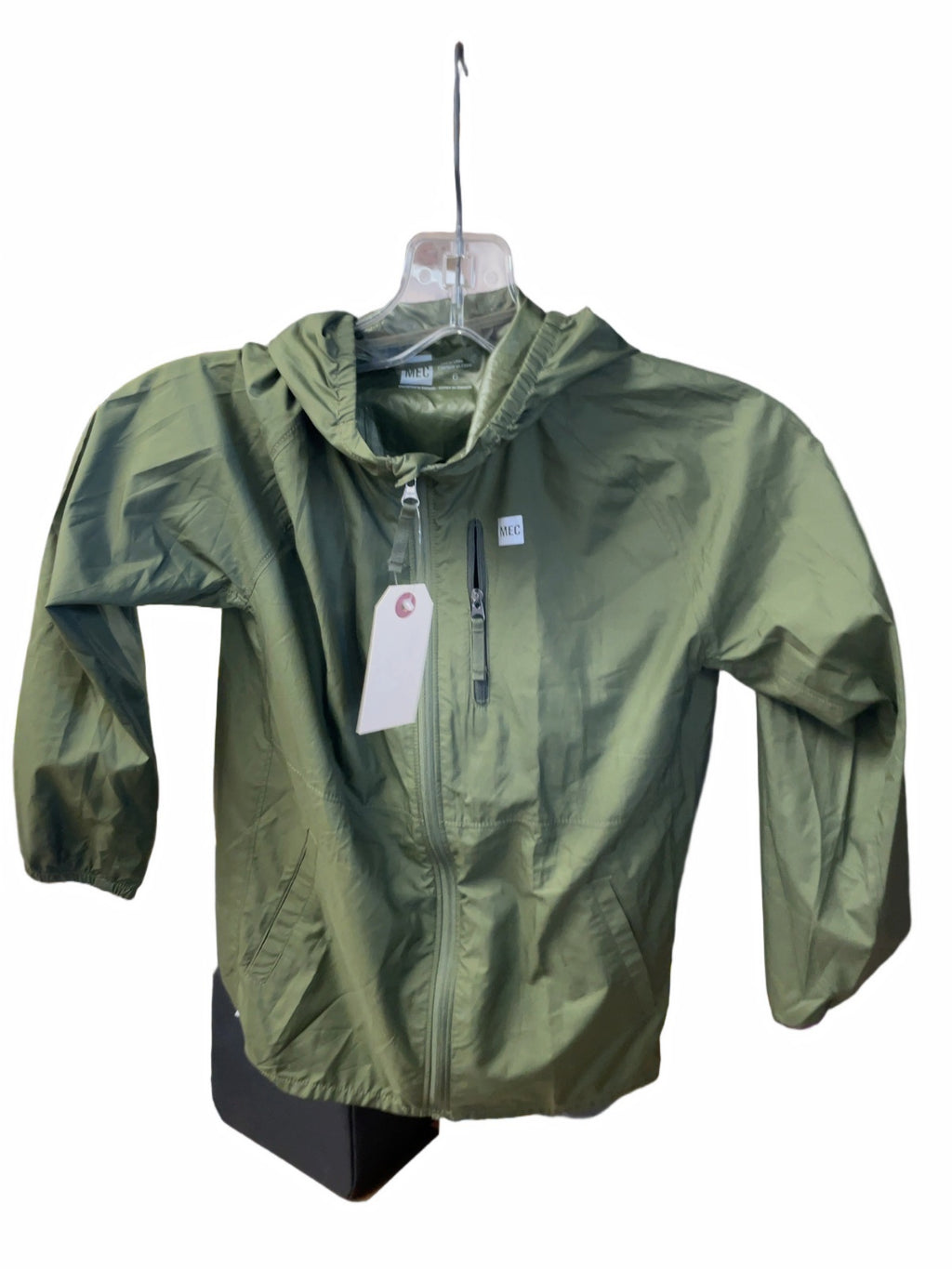 MEC Rain Jacket Size 6 Green