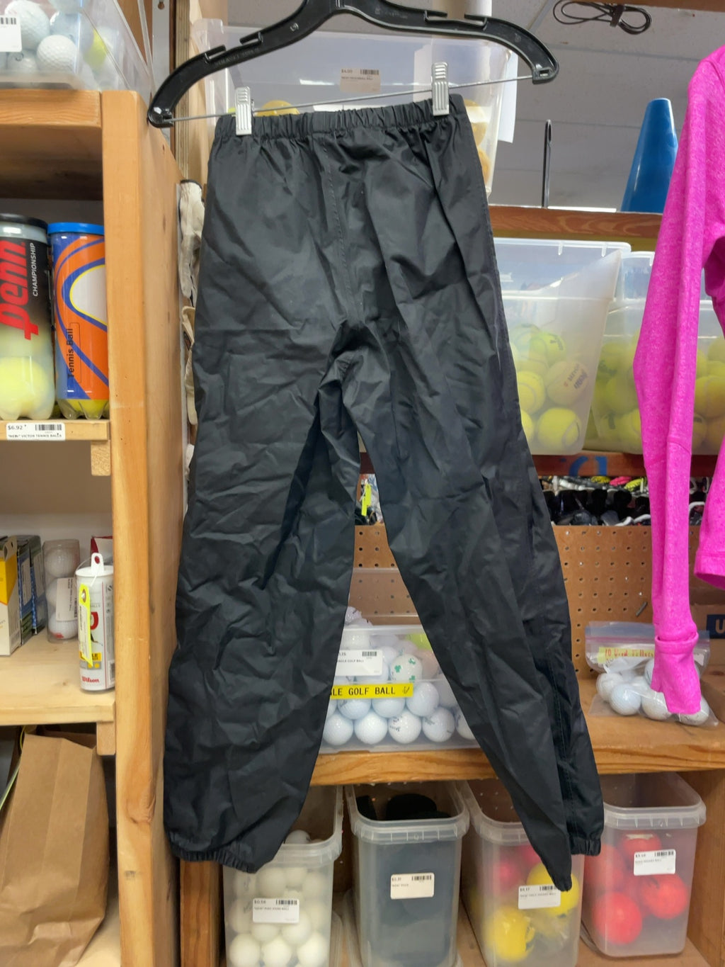 MEC Rain Pants JR 10 Black