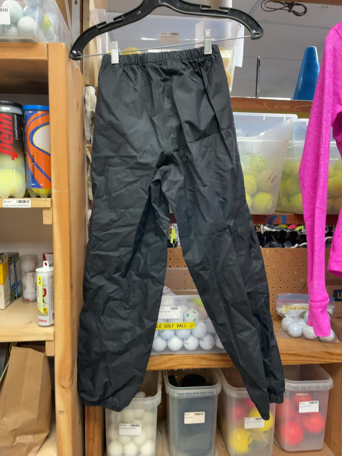 MEC Rain Pants JR 10 Black