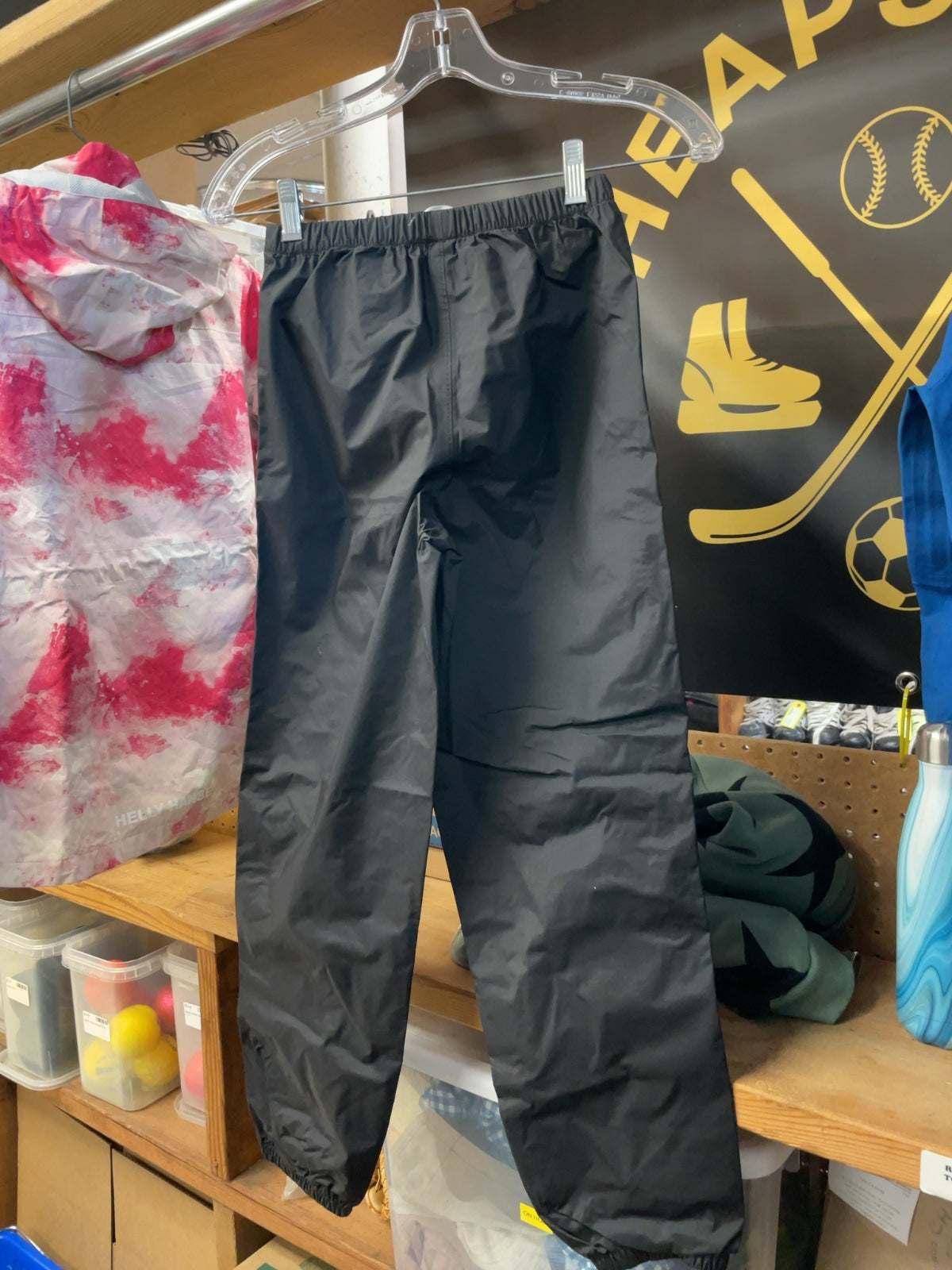 MEC Rain Pants JR 12 Black