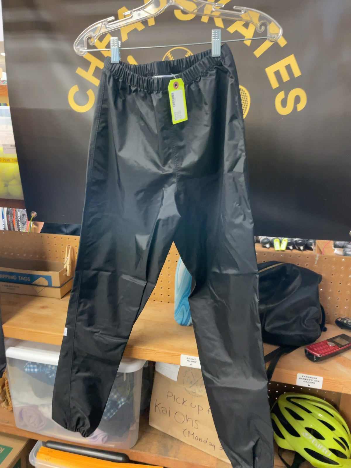 MEC Rain Pants JR 14 Black