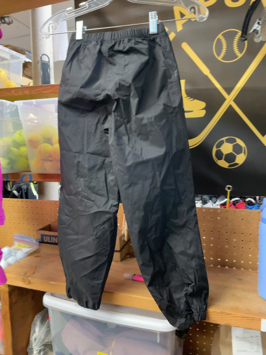 MEC Rain Pants JR 8 Black