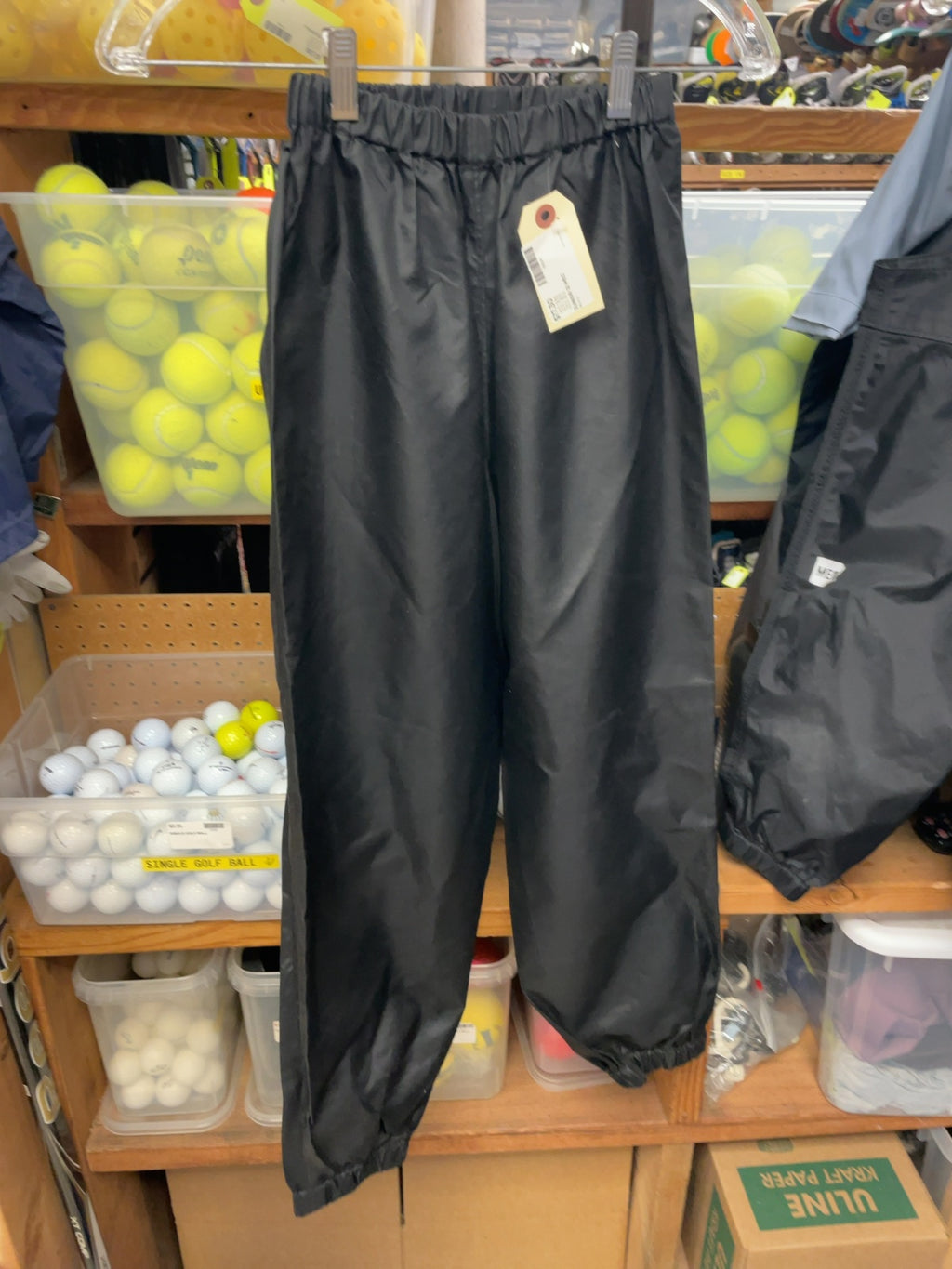 MEC Rain Pants Junior 12 Black